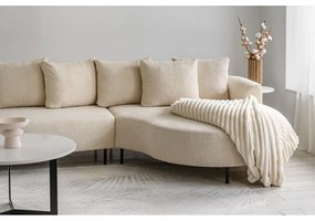 Bézs sarokkanapé (jobb oldali) Vitoria – Scandic