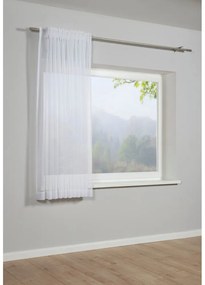 Fehér átlátszó függöny 175x450 cm Voile Uni - Gardinia