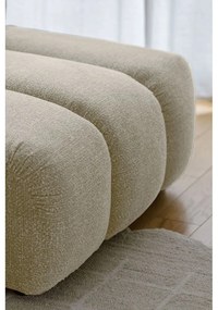 Bézs sarokkanapé (jobb oldali-heverő résszel) Shell – Miuform