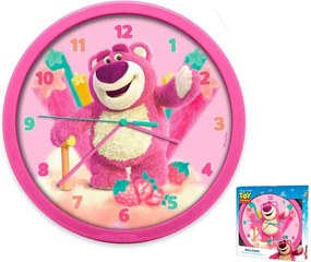 Disney Játékháború Lotso Strawberry falióra 25 cm