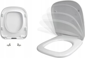 WC-ülőke Kerék Style antibakteriális szabadesés kihúzható