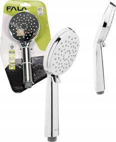 Zuhanyfej 3 Funkciós Silver Chrome Fala 75636