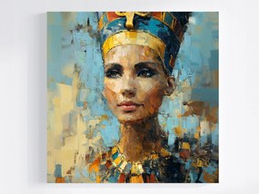 Canvas Vászonkép Portré Impasto Egyiptom Nefertiti Királynő 40x40