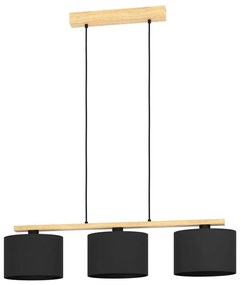 Eglo 900313 - Csillár zsinóron CASTRALVO 3xE27/40W/230V