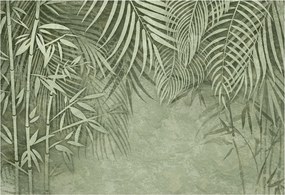 Fotótapéta Flizelin Dekoratív az irodába Bambusz paradicsom 152x104 Ragasztó