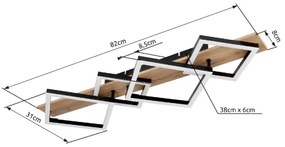 Globo 67294D3 - LED Mennyezeti lámpa BEATRIX LED/30W/230V