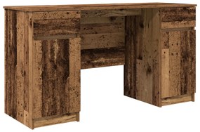 Íróasztal Régi Fa 140x49x76 cm Mérnöki Fa