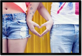 Poszterek keretben 60x40 Szerelem Érzés Párkapcsolat