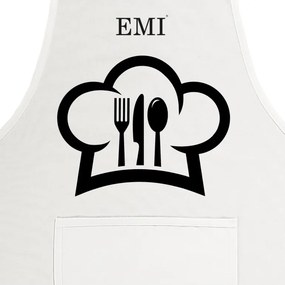 EMI Chef konyhai kötény, Fehér
