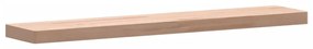 tömör bükkfa fali polc 100 x 20 x 4 cm