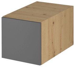 Felső konyhaszekrény N40 Langari (artisan tölgy + matt szürke). 1016909