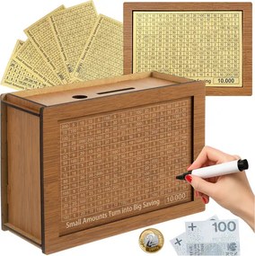 Persely Rajzolt Kihívás Takarékos Fa Ajándék