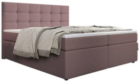 SALMA kárpitozott boxspring ágy + fedőmatrac - inari 22 / 160x200