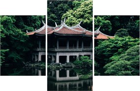 A japán nemzeti kert képe (90x60 cm)