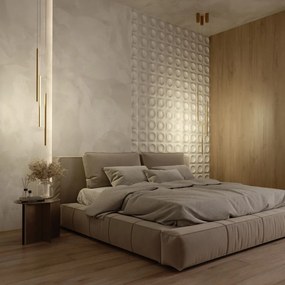 Maytoni modern függeszték halo fehér sárgaréz mymod246pl-l12bsk