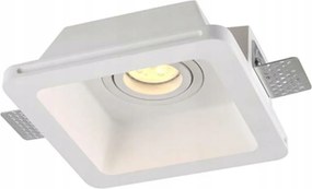 Aca Lighting szögletes, állítható, keret nélküli, gipsz spotlámpa Aari