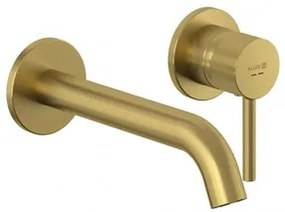 Mosdó csaptelep Kludi Bozz vakolat alatti rész nélkül csiszolt arany 38245N076