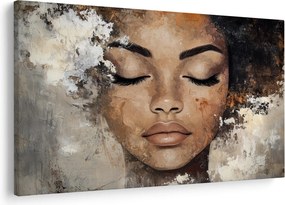 Kép - Női portré (90x60 cm)
