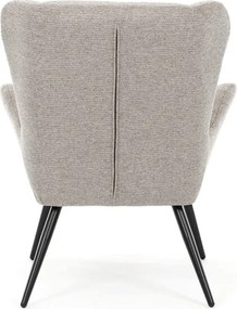 Fotel (füles), barna, szövet, AK-H9206 COF2