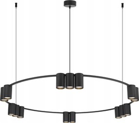 Függőlámpa (kerék) Genesis Fekete 15xGU10