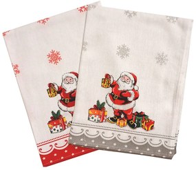 Christmass Santa konyhai edénytörlő 2 db