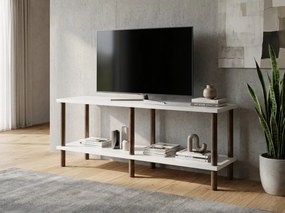 TV szekrény SOLE 120 cm, fehér