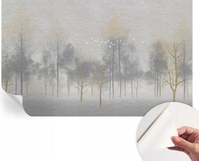 Modern Öntapadós Fotótapéta Mosható Erdei harmónia 416x254 cm