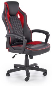 Baffin irodai szék, fekete/piros