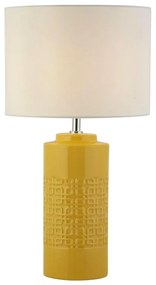 Searchlight EU60062OC - Asztali lámpa CHARLESTON 1xE27/10W/230V kerámia