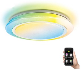 Aigostar B.V. Aigostar LED RGBW fürdőszobai lámpa, 39W, 230V, 50 cm, Wi-Fi, IP44, dimmelhető AI0417