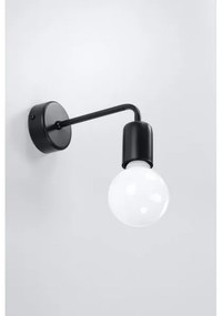 Fali lámpa DUOMO 1xE27/60W/230V fekete