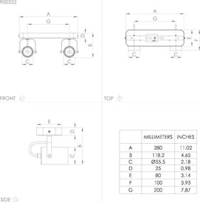 Eglo SOREGO 900332 Spotlámpa 2x3W/GU10 IP20