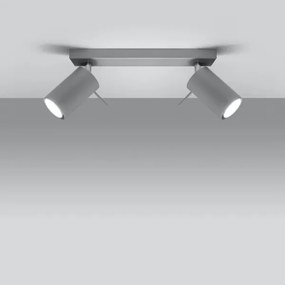 Sollux SL.0450 - Mennyezeti spotlámpa RING 2xGU10/10W/230V