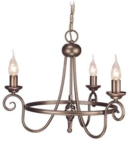 Elstead Lighting HARLECH HR3A-BRONZE Csillár 3x60W/E14
