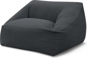 Sötétszürke kordbársony babzsákfotel Lilibet – Bobochic Paris