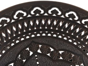 Kerti asztal 102 cm SALIO (MDF) (barna) (4 személy számára). 1018808