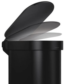 Acél pedálos szemetes 45 l Slim – simplehuman