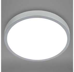 Briloner 3709-014 - LED RGBW Dimmelhető mennyezeti lámpa LED/22W/230V ezüst + távirányító