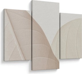 Kép - Texturált levelek (90x60 cm)