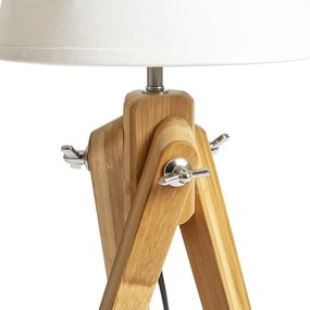 RENDL AMBITUS asztali lámpa bambusz 230V LED E27 15W