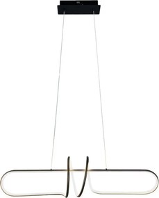 MILAGRO ML1576 Modern Led Függesztett Lámpa Fekete LED IP20