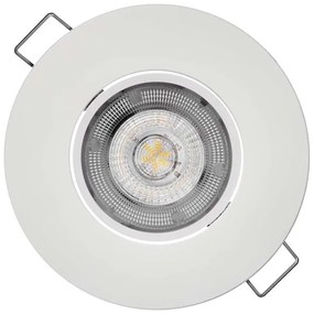 LED spot lámpa Exclusive fehér, kör alakú, 5W neutrális fehér 71522