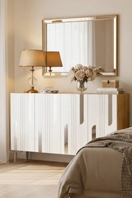 Nota 120 - Sapphire Oak, White, Silver