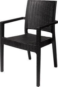 MARIO kĂŒltĂ©ri szĂ©k, fekete