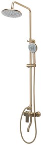 Zuhanyszett Rea VERSO BRUSHED GOLD