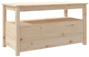 tömör fenyőfa dohányzóasztal 102 x 49 x 55 cm