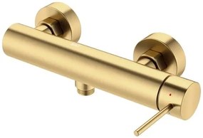 Zuhany csaptelep SAT Aurum zuhanyszett nélkül 150 mm csiszolt arany SATBAUR268BG