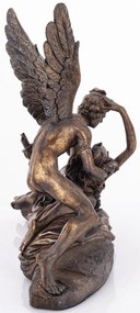 Dekorfigura Arany, Barna 28x28x16cm