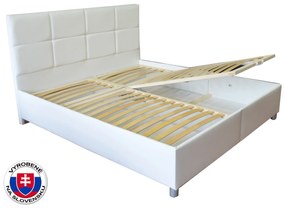 Franciaágy 180 cm Albatros (fehér) (ágyrácsokkal, matracok nélkül). 774275