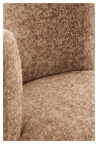 Sötétbarna fotel Kamova – Light &amp; Living